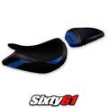 Suzuki Gsxs 1000 2015-2017 2018 2019 2020 Seat Cover Tappezzeria Comfort Blue