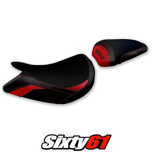 Suzuki Gsxs 1000 2015-2017 2018 2019 2020 Seat Cover Tappezzeria Comfort Red