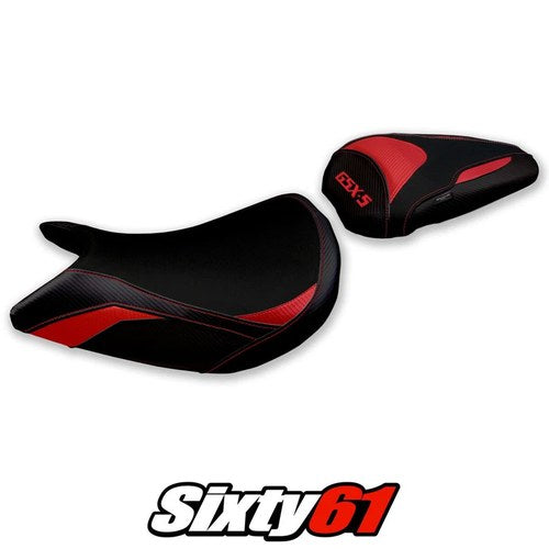 Suzuki Gsxs 1000 2015 2016 2017 2018 2019 2020 Seat Cover Tappezzeria Red
