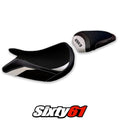 Suzuki Gsxs 1000 2021-2023 2024 2025 Seat Cover Tappezzeria Comfort White