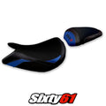 Suzuki Gsxs 1000F 2015-2017 2018 2019 2020 Seat Cover Tappezzeria Comfort Blue