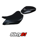 Suzuki Gsxs 1000 GT 2021-2024 2025 Seat Cover Tappezzeria Comfort Grey Black