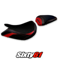 Suzuki Gsxs 1000 2021 2022 2023 2024 2025 Seat Cover Tappezzeria Comfort Red