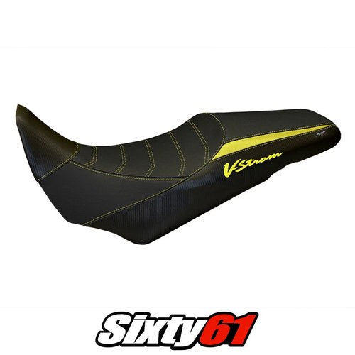 Suzuki VStrom 1000 2014-2016 2017 2018 2019 Seat Cover Tappezzeria Comfort Yellw