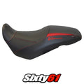 Suzuki VStrom 650 2017-2020 2021 2022 2023 2024 Seat Cover Tappezzeria Red Black