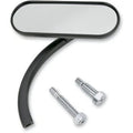 Arlen Ness 13-413 Black Micro-Mirror Mini Oval Black Right Side Only Sold Each