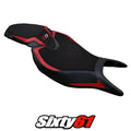 Triumph Speed Triple 1200 RR 2022-2025 Seat Cover Tappezzeria Comfort Red Black