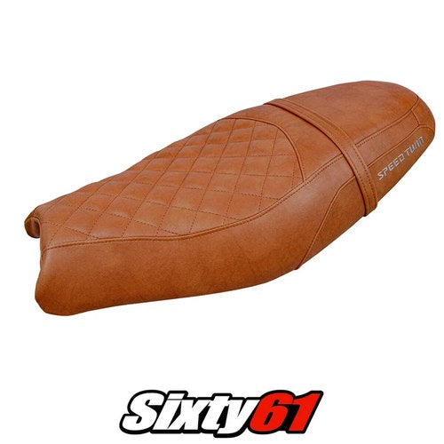 Triumph Speed Twin 900 2019-2024 2025 Seat Cover Tappezzeria Comfort Brown SE
