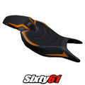 Triumph Speed Triple 1200 RS 2022-2025 Seat Cover Tappezzeria Ultragrip Orange G