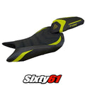 Triumph Street Triple 765 2023-2025 Seat Cover Tappezzeria Ultragrip Yellow Blck