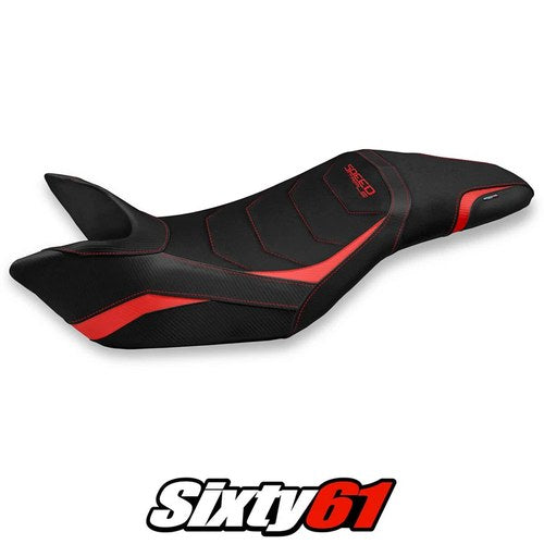 Triumph Speed Triple 2011-2013 2014 2015 Seat Cover Tappezzeria Comfort Red