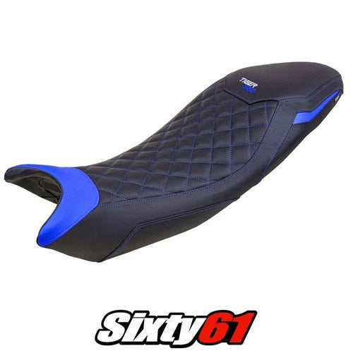 Triumph Tiger 660 2021-2025 2026 Seat Cover Tappezzeria Comfort Black Blue SE