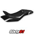 Triumph Speed Triple 2011 2012 2013 2014 2015 Seat Cover Tappezzeria White