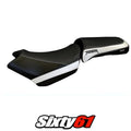 Triumph Tiger 1200 2011-2018 2019 2020 2021 Seat Cover Tappezzeria White Black