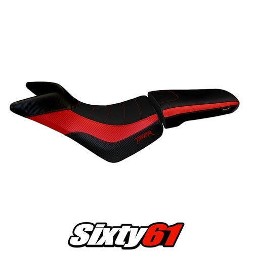 Triumph Tiger 800 800XC 2010-2018 2019 2020 Seat Cover Tappezzeria Comfort Red