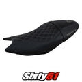 Triumph Trident 660 2021-2024 2025 Seat Cover Tappezzeria Comfort Black Grey