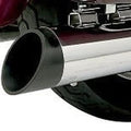 Bassani 4" Quick Change Series Black Slash Cut End Cap (Sold Each)