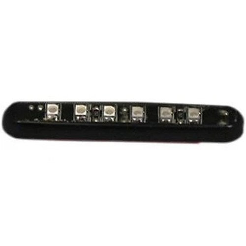 Custom Dynamics MS6REDB Magic Spots Red 6 LED Accent Light
