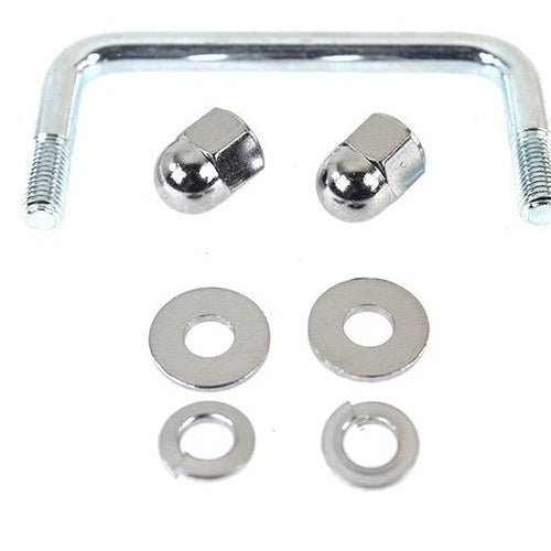 V-Twin 49-0534 Front Engine Bar U-Clamp Kit