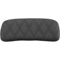 Drag Specialties Black Diamond Chopped Tour-Pak Backrest Pads for Harley