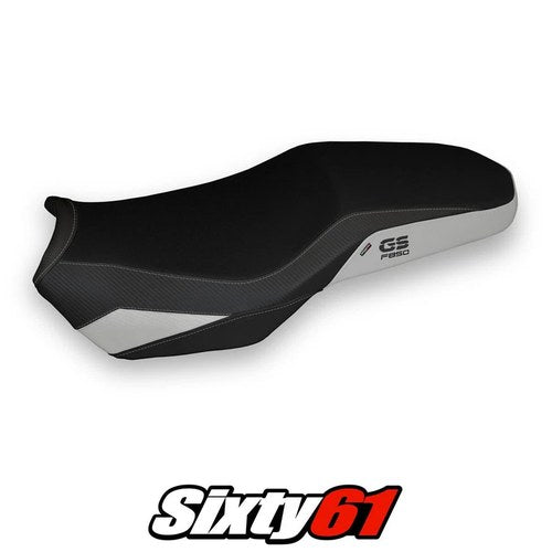 BMW F850GS Adventure 2019-2022 2023 2024 Seat Cover Tappezzeria Silver Black
