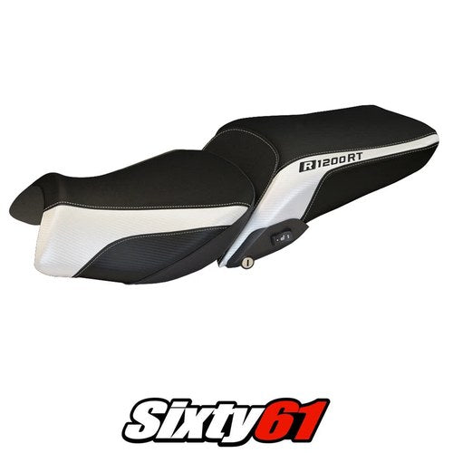 BMW R1200RT 2014 2015 2016 2017 2018 Seat Cover Tappezzeria White Black