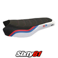 BMW R1200GS R1250GS Rallye 2017-2023 2024 Seat Cover Tappezzeria Comfort White