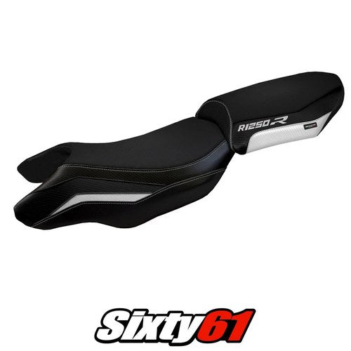 BMW R1250R 2019 2020 2021 2022 2023 2024 2025 Seat Cover Tappezzeria White Black