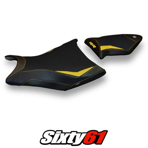 BMW S1000RR 2009 2010 2011 Seat Cover Tappezzeria Yellow Black 09 10 11