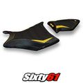 BMW S1000RR 2009 2010 2011 Seat Cover Tappezzeria Ultragrip Yellow Black