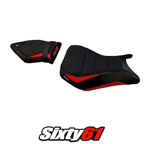BMW S1000RR 2012 2013 2014 Seat Cover Tappezzeria Ultragrip Red Black