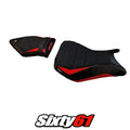 BMW S1000RR 2012 2013 2014 Seat Cover Tappezzeria Ultragrip Red Black