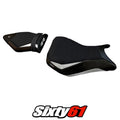 BMW S1000RR 2015 2016 2017 2018 Seat Cover Tappezzeria White Black