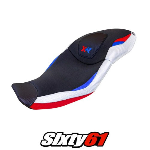 BMW S1000XR 2020 2021 2022 2023 Seat Cover Tappezzeria HP SE White Red Blue