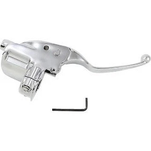 Drag Specialties 0612-0476 Chrome Hydraulic Clutch Master Cylinder 17-20 Touring