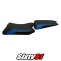 Yamaha FZ8 2010-2012 2013 2014 2015 2016 Seat Cover Tappezzeria Blue Black