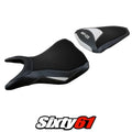 Yamaha MT 03 2020 2021 2022 2023 2024 Seat Cover Tappezzeria Comfort White Black