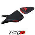 Yamaha MT 03 2020 2021 2022 2023 2024 Seat Cover Tappezzeria Ultragrip Red Black