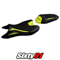 Yamaha MT07 FZ07 2018-2021 2022 2023 2024 Seat Cover Tappezzeria Yellow Black