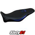 Yamaha MT 09 FZ09 2021 2022 2023 Seat Cover Tappezzeria Blue Black