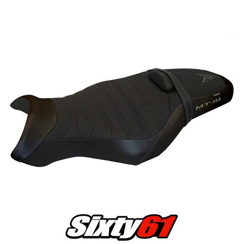 Yamaha MT 10 FZ10 2017-2024 2025 2026 Seat Cover Tappezzeria Ultragrip Black