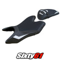 Yamaha Yzf R125 2019 2020 2021 2022 Seat Cover Tappezzeria White