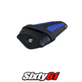 Yamaha Yzf R1M 2015-2025 2026 Rear Seat Cover Tappezzeria Ultragrip Blue Black