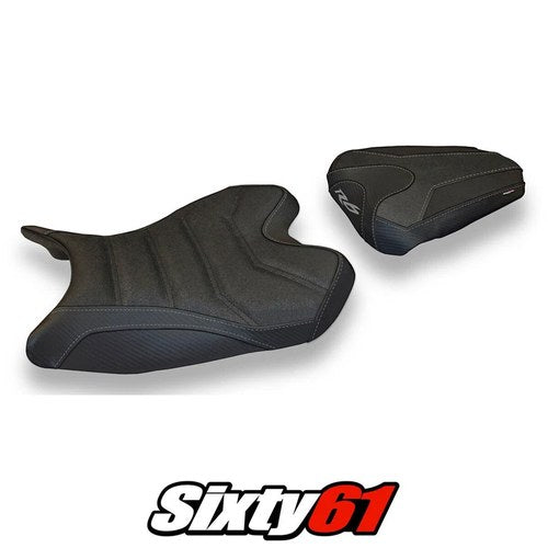 Yamaha Yzf R6 2008-2013 2014 2015 2016 Seat Cover Tappezzeria Ultragrip Black