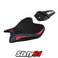 Yamaha Yzf R7 2021 2022 2023 2024 2025 Seat Cover Tappezzeria Red White Black SE
