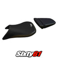 Yamaha Yzf R6 1999 2000 2001 2002 Seat Cover Tappezzeria Black