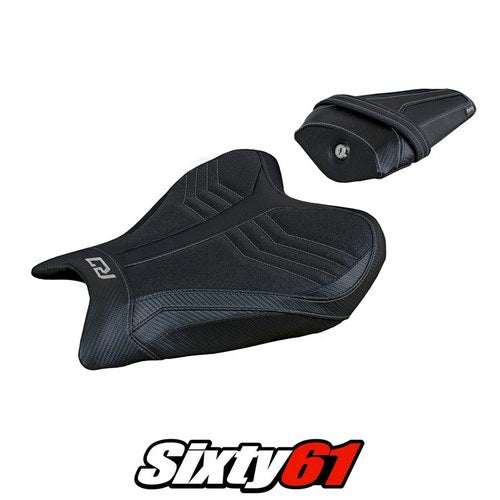 Yamaha Yzf R7 2021 2022 2023 2024 2025 Seat Cover Tappezzeria Ultragrip Black
