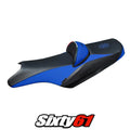 Yamaha T-Max 2008-2012 2013 2014 2015 2016 Seat Cover Tappezzeria Blue Black