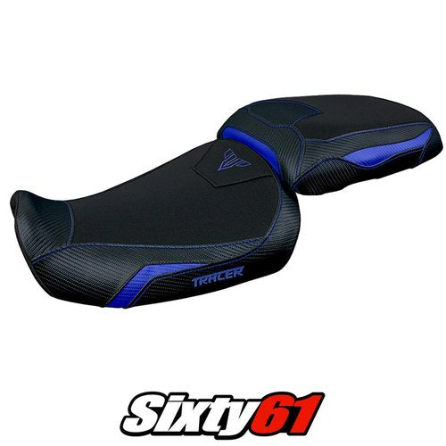 Yamaha Tracer 9 9GT 2021 2022 2023 2024 Seat Cover Tappezzeria Blue Black