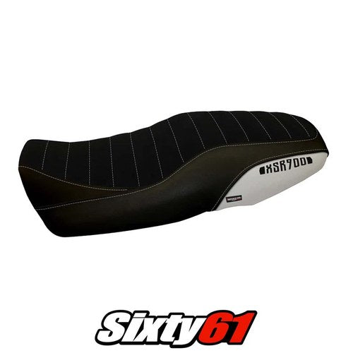 Yamaha Xsr 900 2016 2017 2018 2019 2020 2021 Seat Cover Tappezzeria White Black